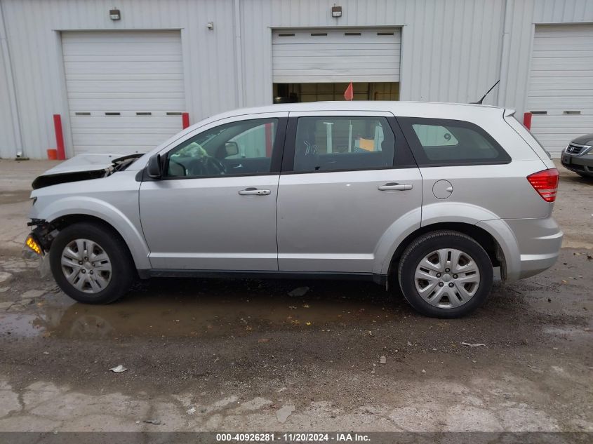 2014 Dodge Journey American Value Pkg VIN: 3C4PDCAB7ET119016 Lot: 40926281