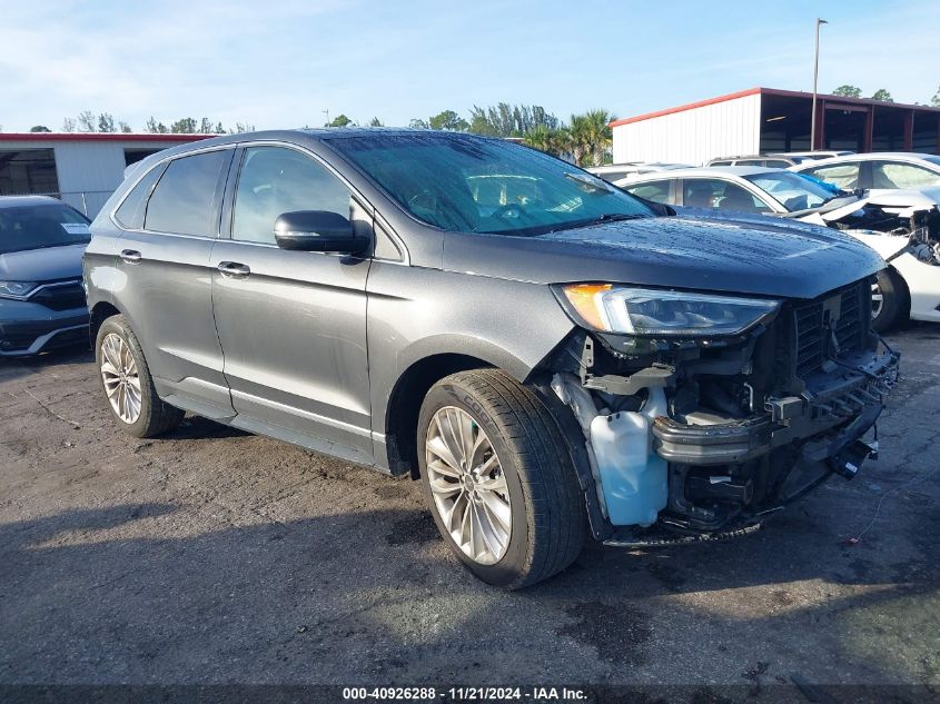 2020 Ford Edge Titanium VIN: 2FMPK4K98LBB25841 Lot: 40926288