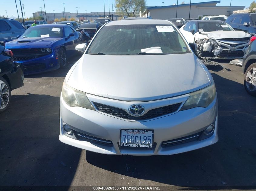 2014 Toyota Camry Se VIN: 4T1BF1FK7EU386742 Lot: 40926333