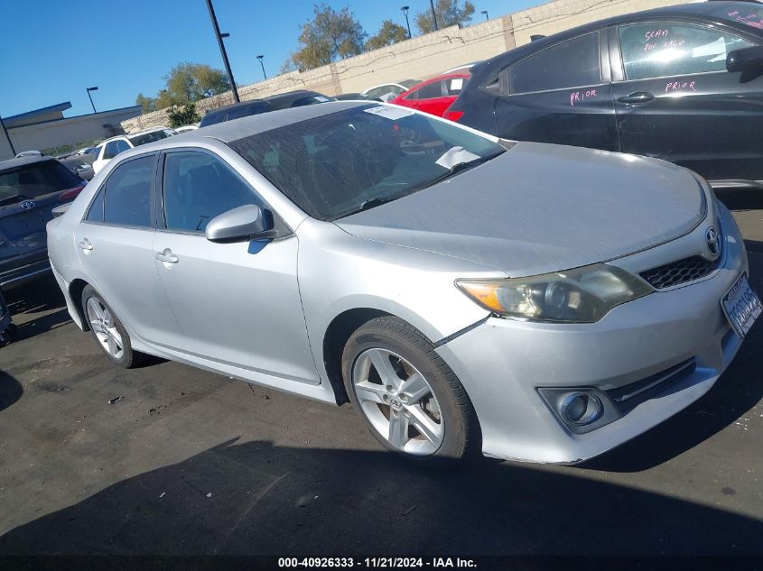 2014 Toyota Camry Se VIN: 4T1BF1FK7EU386742 Lot: 40926333