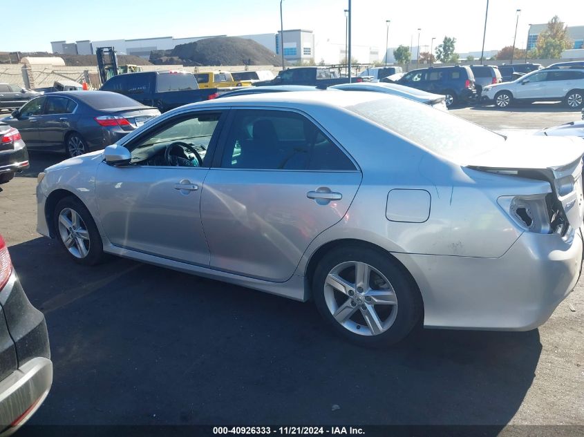 2014 Toyota Camry Se VIN: 4T1BF1FK7EU386742 Lot: 40926333