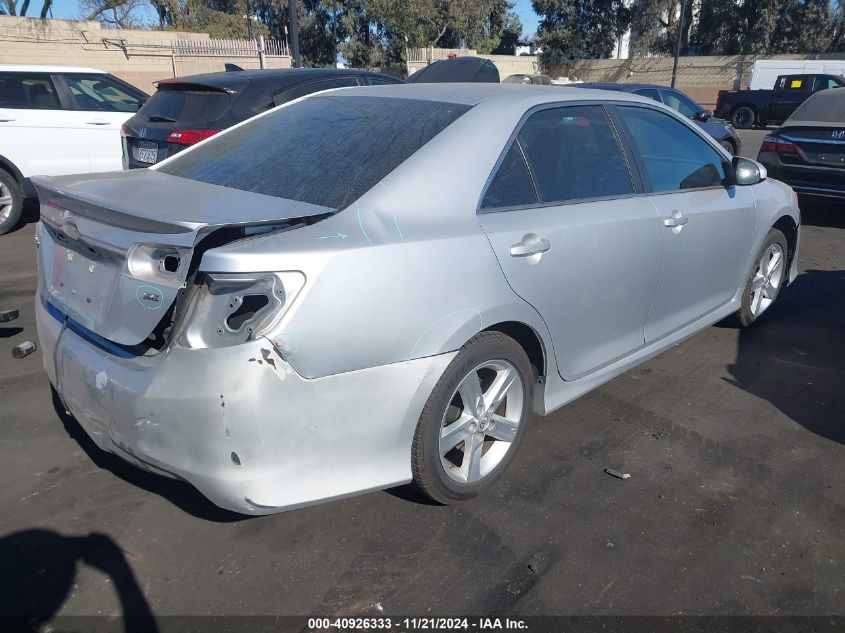 2014 Toyota Camry Se VIN: 4T1BF1FK7EU386742 Lot: 40926333