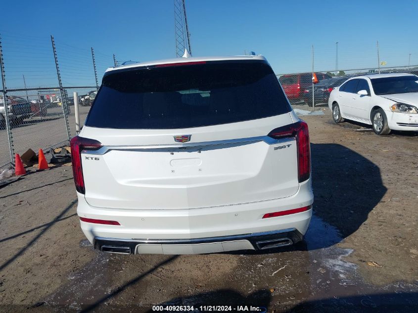 2023 Cadillac Xt6 Luxury VIN: 1GYKPAR45PZ109764 Lot: 40926334