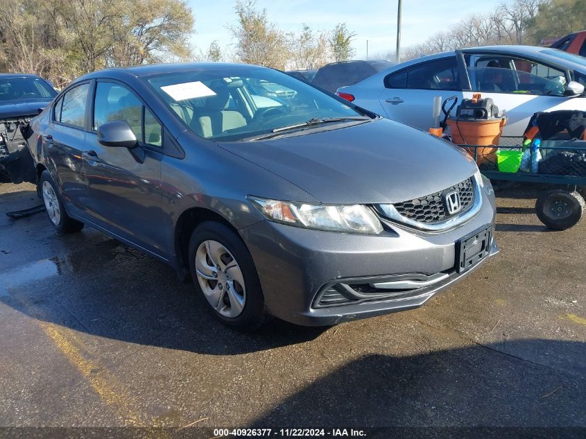 VIN 19XFB2F58DE076419 2013 HONDA CIVIC no.1