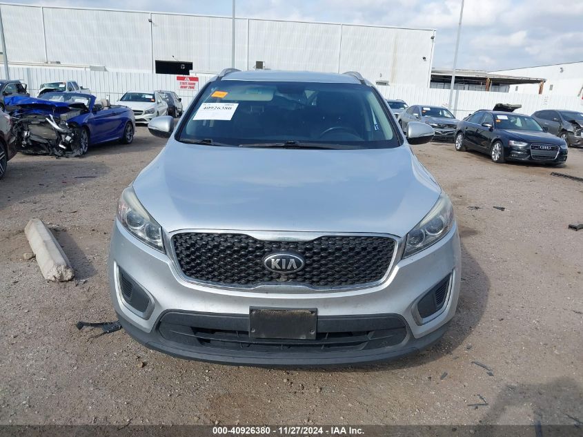 2017 KIA SORENTO 2.4L LX - 5XYPG4A34HG303671