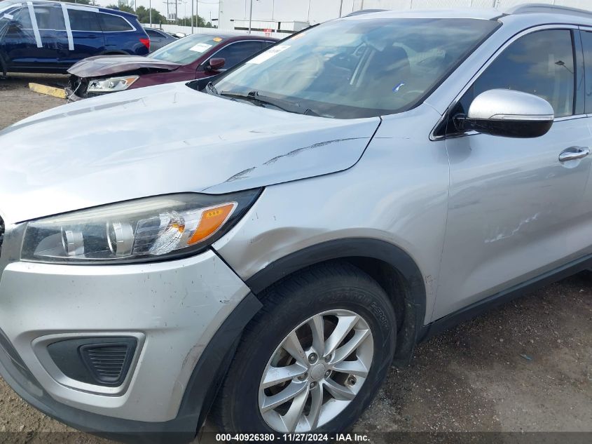 2017 KIA SORENTO 2.4L LX - 5XYPG4A34HG303671