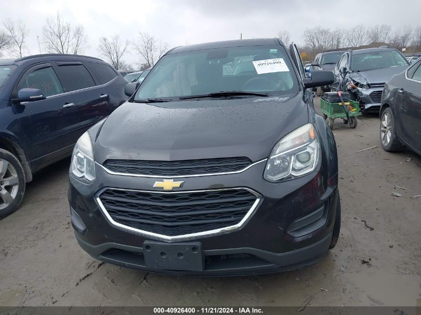 VIN 2GNFLEEK7G6202755 2016 Chevrolet Equinox, LS no.11