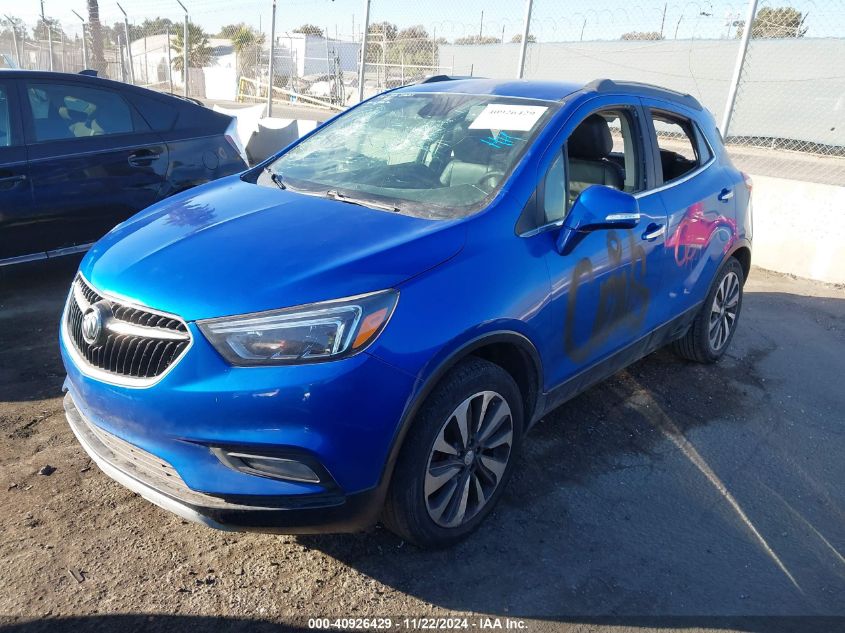 2017 Buick Encore Essence VIN: KL4CJCSB6HB092624 Lot: 40926429