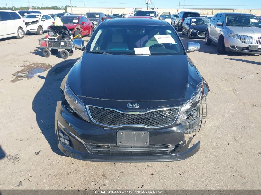 2014 Kia Optima Sxl Turbo VIN: 5XXGR4A61EG291208 Lot: 40926443