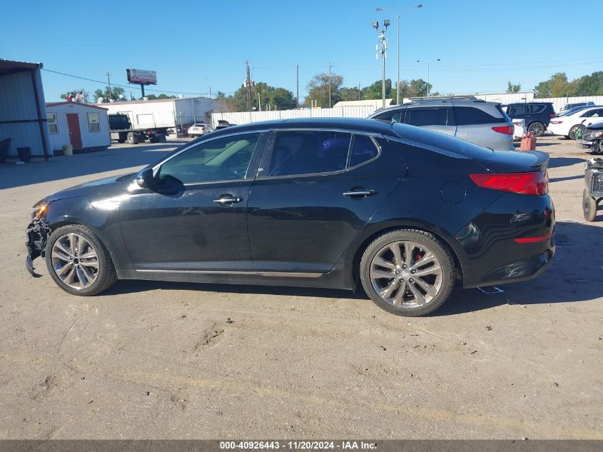 2014 Kia Optima Sxl Turbo VIN: 5XXGR4A61EG291208 Lot: 40926443