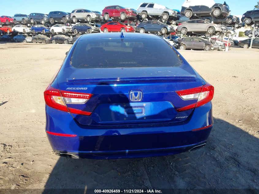 2018 Honda Accord Sport VIN: 1HGCV1F33JA151708 Lot: 40926459