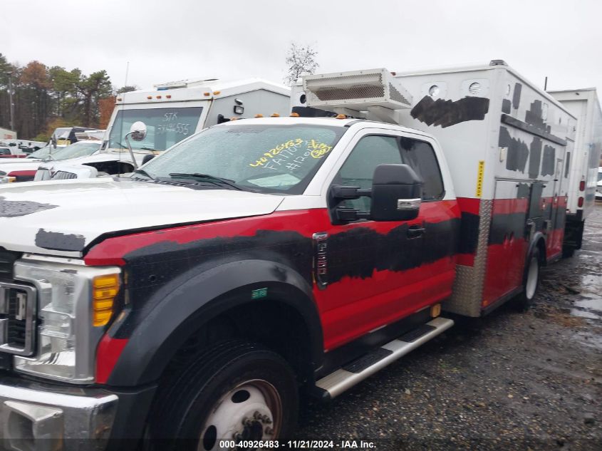 2017 Ford F-550 Chassis Xlt VIN: 1FD0X5HT1HEB66495 Lot: 40926483