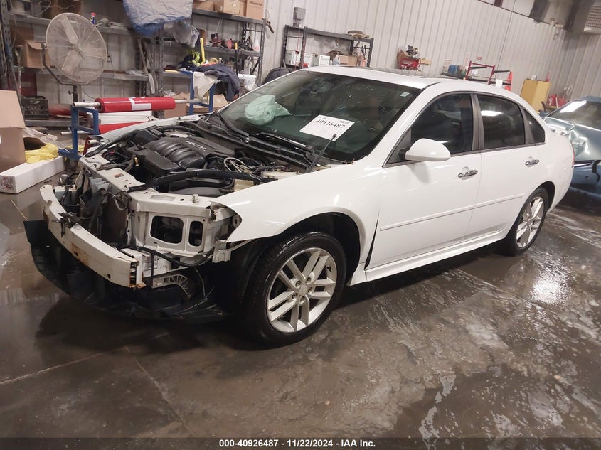 Vin: 2g1wc5e34c1252417, lot: 41416209, chevrolet impala ltz 20122