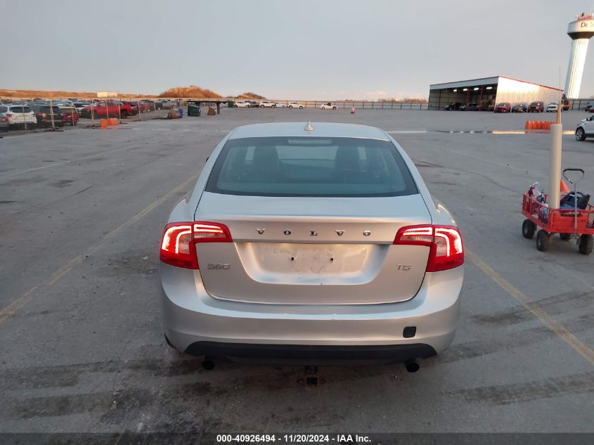 2012 Volvo S60 T5 VIN: YV1622FS7C2051488 Lot: 40926494