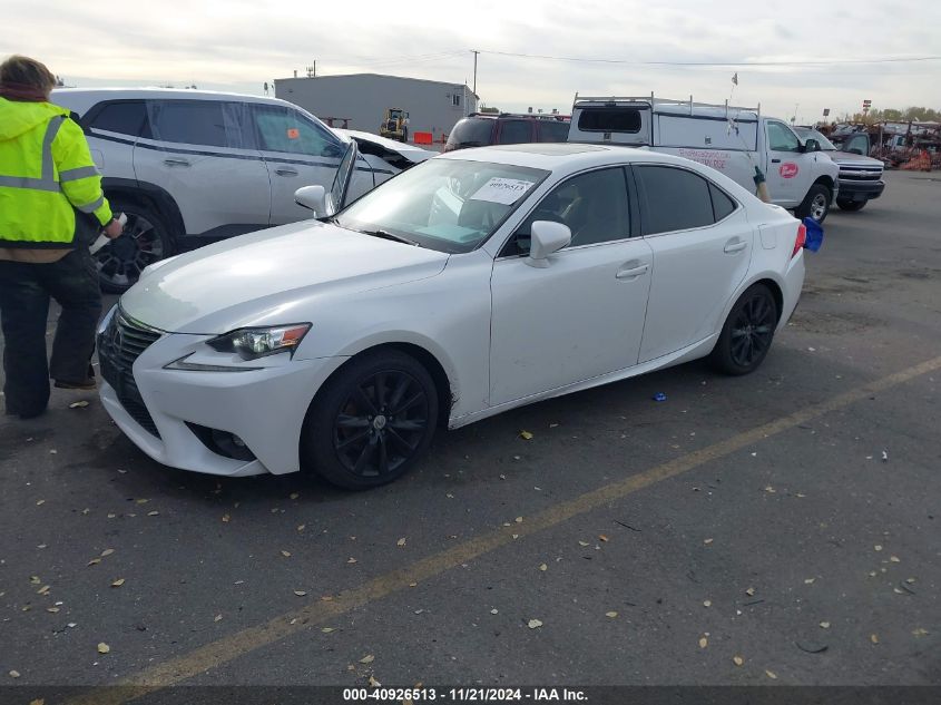 VIN JTHCF1D26F5018588 2015 Lexus IS, 250 no.2