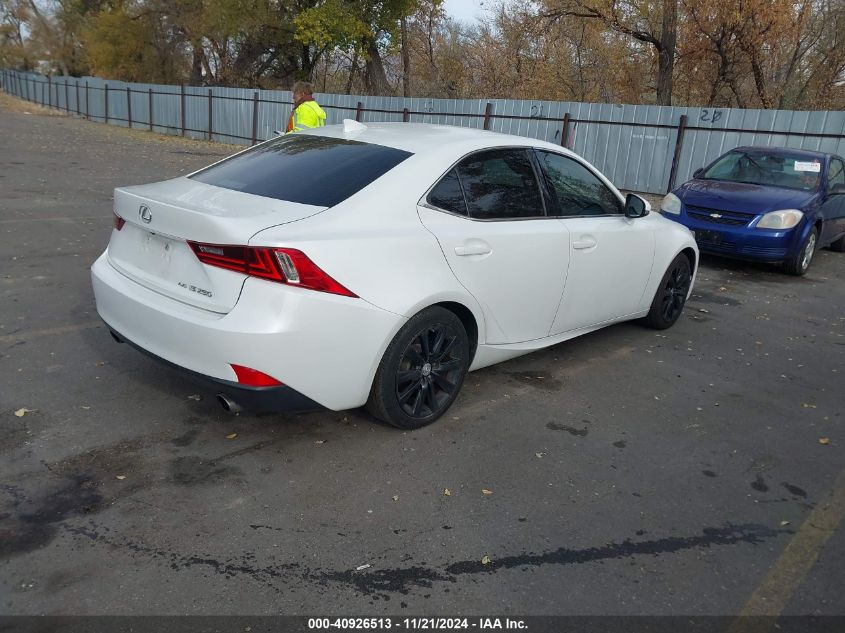 VIN JTHCF1D26F5018588 2015 Lexus IS, 250 no.4