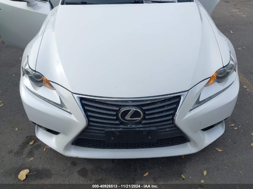 VIN JTHCF1D26F5018588 2015 Lexus IS, 250 no.6