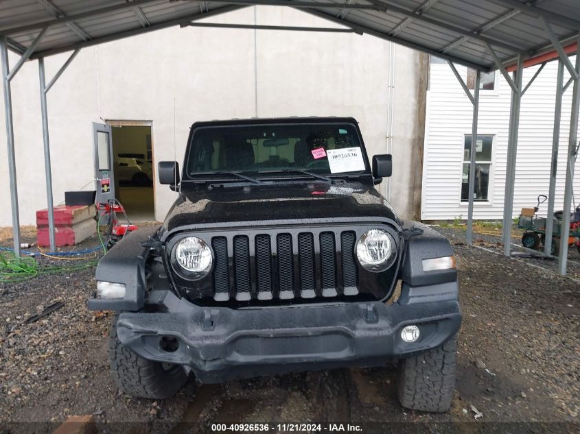 2019 Jeep Wrangler Unlimited Sport S 4X4 VIN: 1C4HJXDG5KW648448 Lot: 40926536