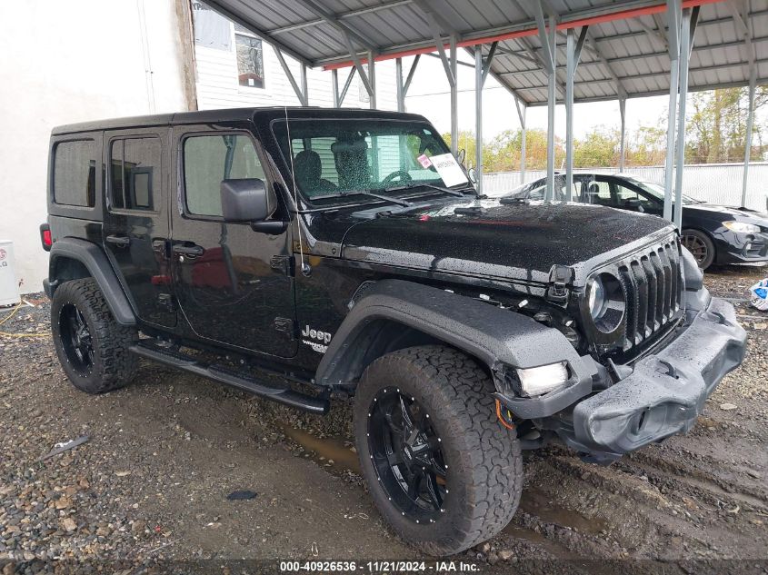 2019 Jeep Wrangler Unlimited Sport S 4X4 VIN: 1C4HJXDG5KW648448 Lot: 40926536