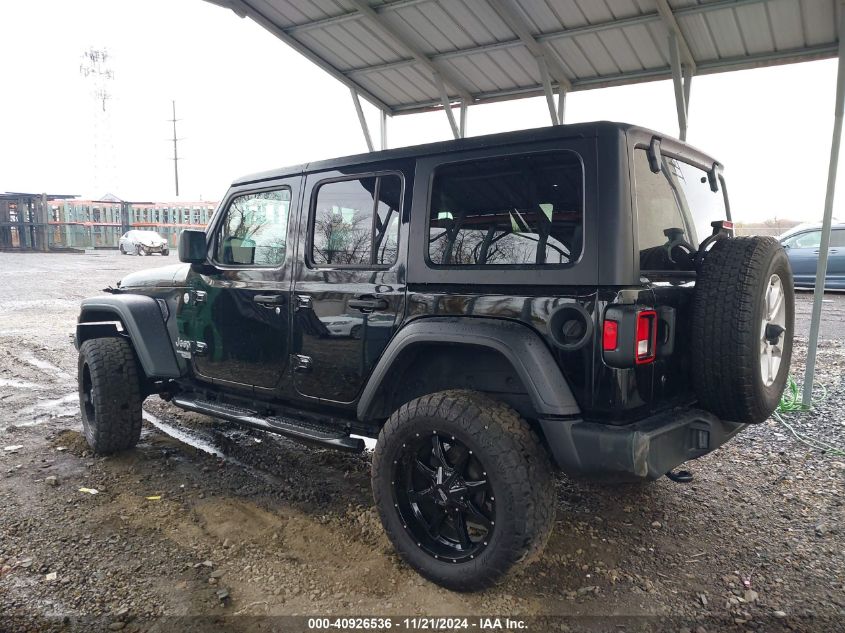 2019 Jeep Wrangler Unlimited Sport S 4X4 VIN: 1C4HJXDG5KW648448 Lot: 40926536