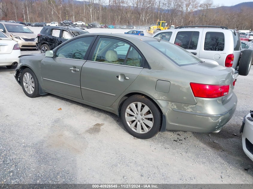2009 HYUNDAI SONATA VIN: 5NPEU46F59H509823