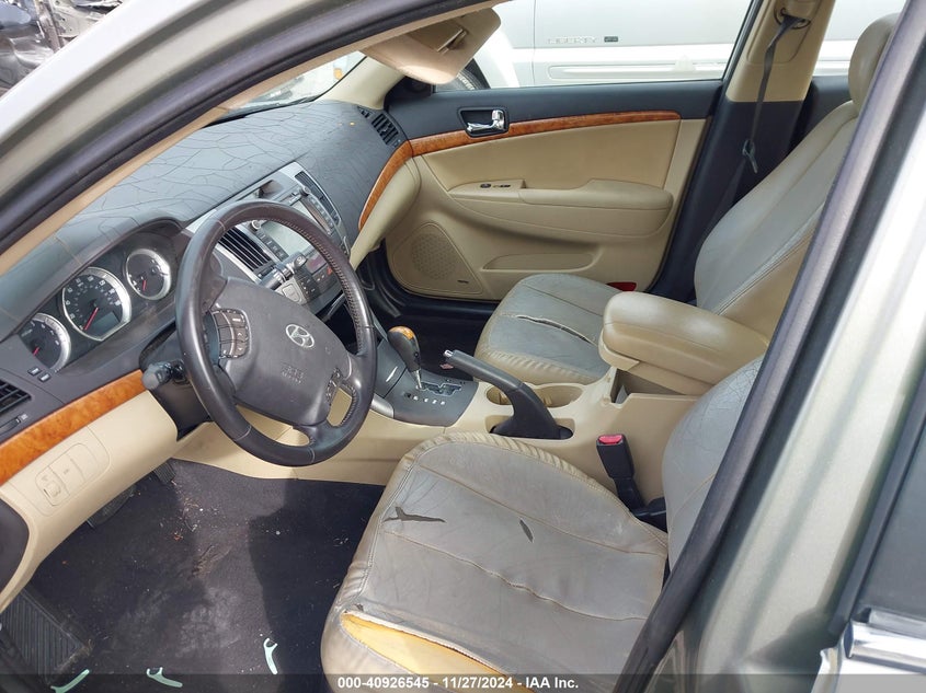 2009 HYUNDAI SONATA VIN: 5NPEU46F59H509823