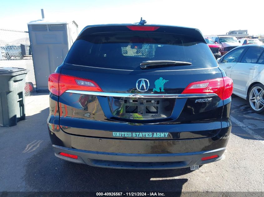 2014 Acura Rdx VIN: 5J8TB3H34EL016037 Lot: 40926567