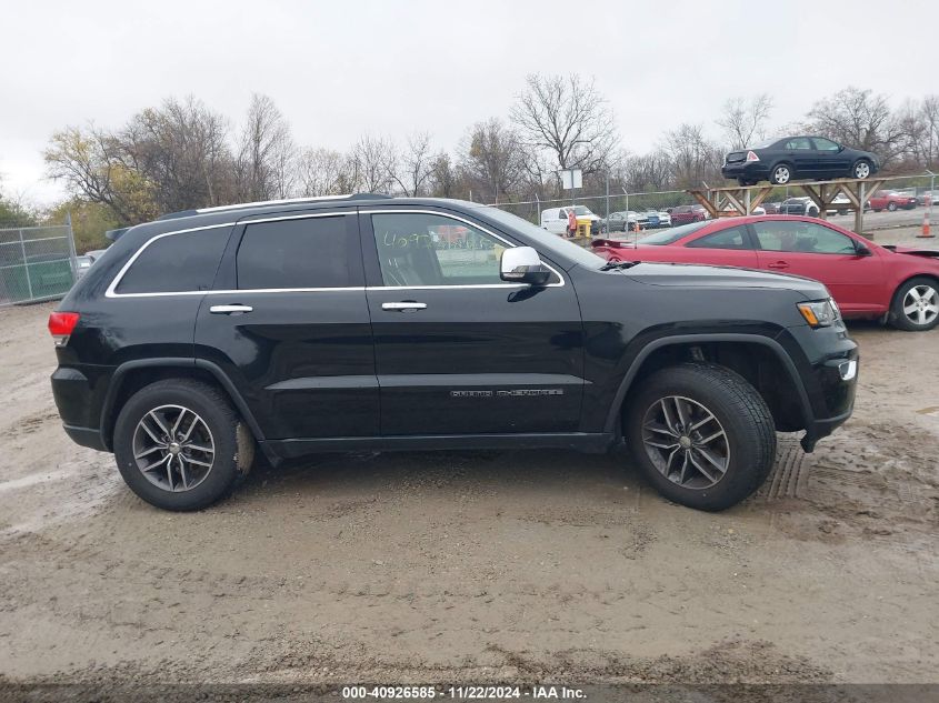 2017 Jeep Grand Cherokee Limited 4X2 VIN: 1C4RJEBG1HC743319 Lot: 40926585