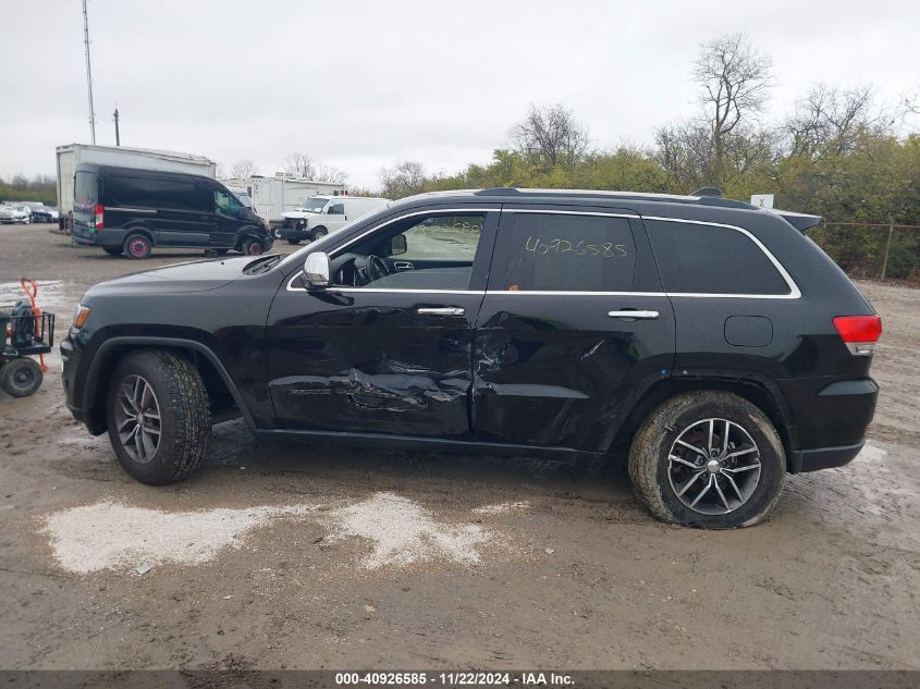 2017 Jeep Grand Cherokee Limited 4X2 VIN: 1C4RJEBG1HC743319 Lot: 40926585