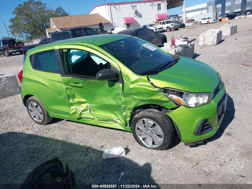 2016 Chevrolet Spark Ls Cvt VIN: KL8CB6SA9GC612750 Lot: 40926587