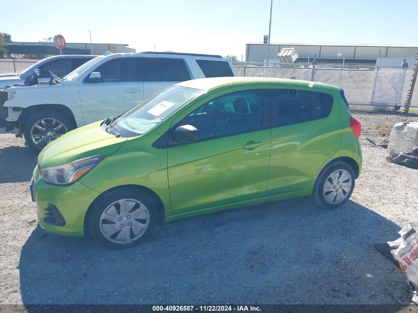 2016 Chevrolet Spark Ls Cvt VIN: KL8CB6SA9GC612750 Lot: 40926587