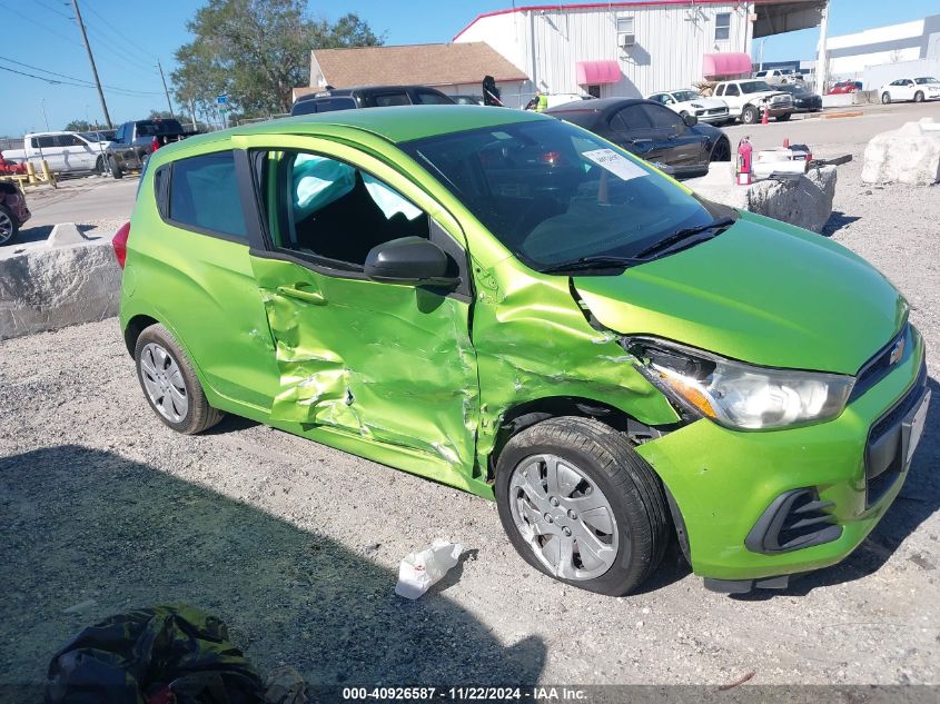 2016 Chevrolet Spark Ls Cvt VIN: KL8CB6SA9GC612750 Lot: 40926587