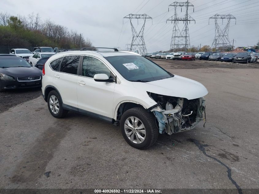 VIN 5J6RM4H74EL118086 2014 Honda CR-V, Ex-L no.1