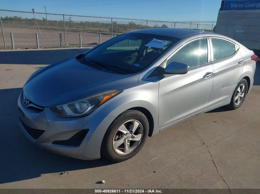 2015 Hyundai Elantra Se VIN: 5NPDH4AE5FH580272 Lot: 40926611