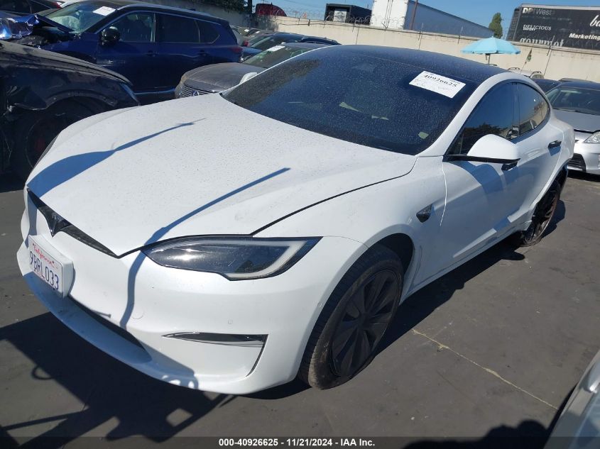 2022 Tesla Model S Dual Motor All-Wheel Drive VIN: 5YJSA1E51NF479943 Lot: 40926625