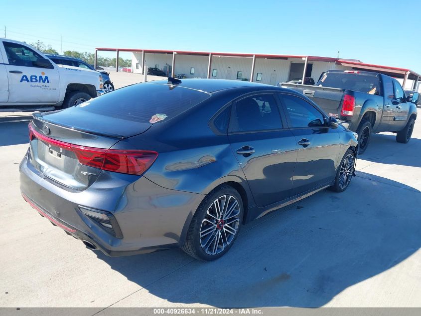 2021 Kia Forte Gt VIN: 3KPF44AC9ME414647 Lot: 40926634