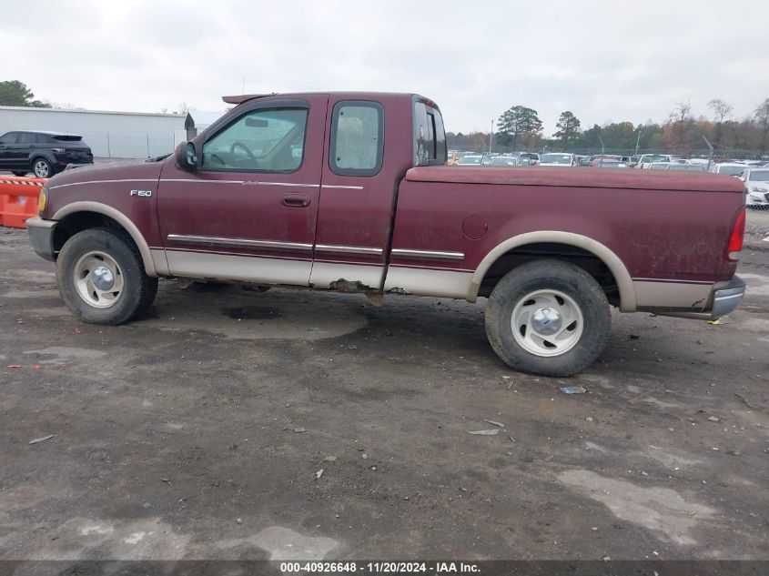 1997 Ford F-150 Lariat/Xl/Xlt VIN: 1FTEX18L7VNB44998 Lot: 40926648