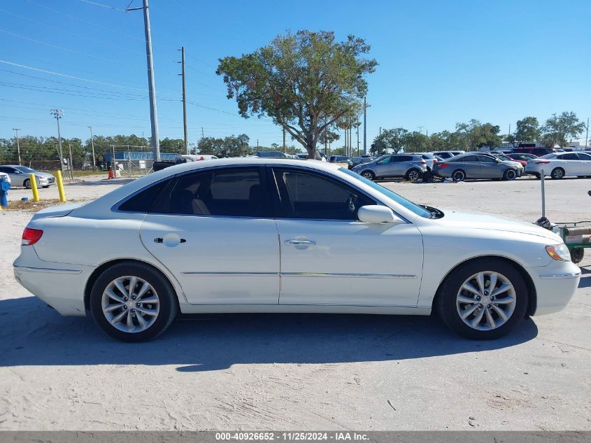 2006 Hyundai Azera Limited/Se VIN: KMHFC46F66A082285 Lot: 40926652