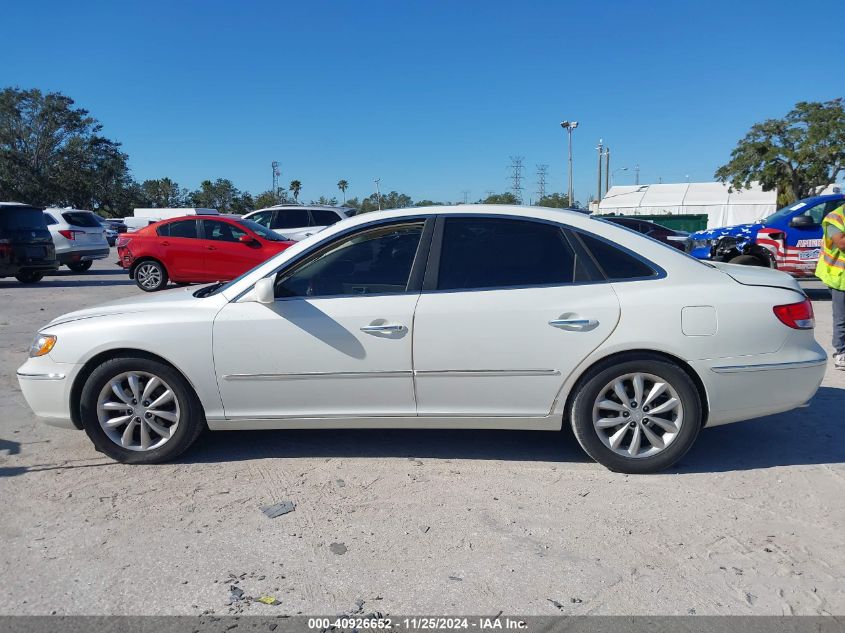 2006 Hyundai Azera Limited/Se VIN: KMHFC46F66A082285 Lot: 40926652