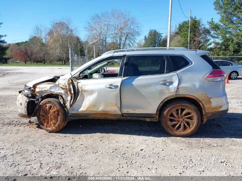 2016 Nissan Rogue Sl VIN: 5N1AT2MT2GC921099 Lot: 40926660