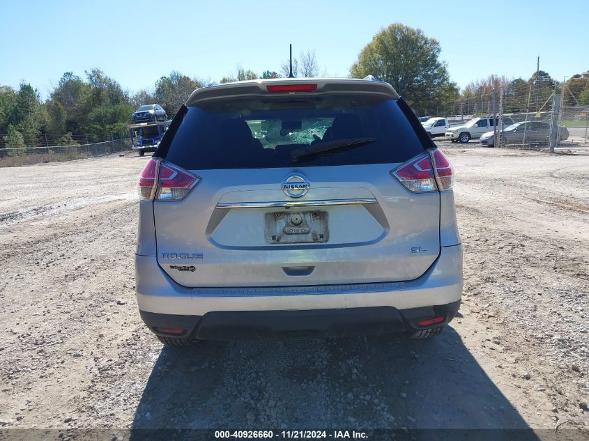 2016 Nissan Rogue Sl VIN: 5N1AT2MT2GC921099 Lot: 40926660