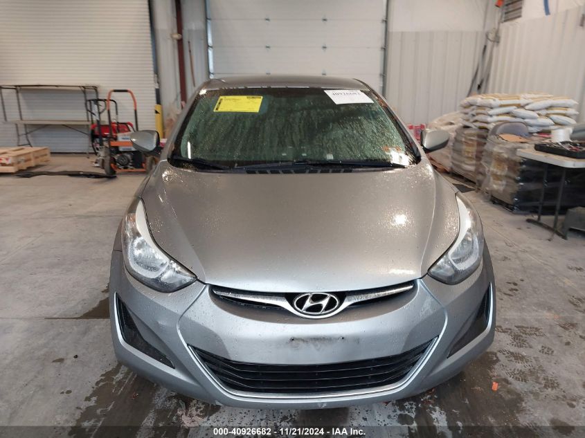 2015 Hyundai Elantra Se VIN: 5NPDH4AE7FH566941 Lot: 40926682