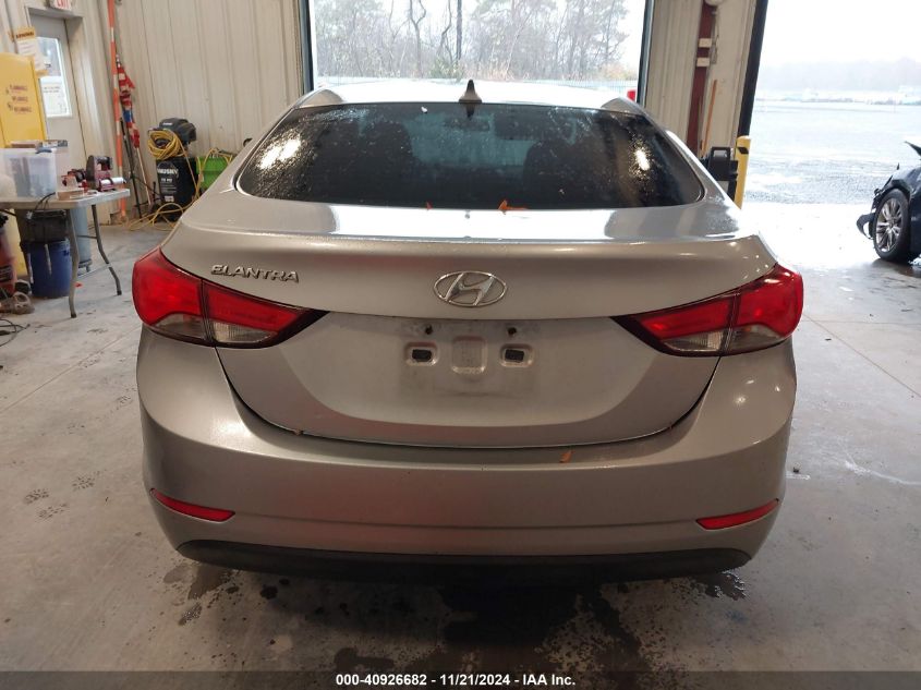 2015 Hyundai Elantra Se VIN: 5NPDH4AE7FH566941 Lot: 40926682