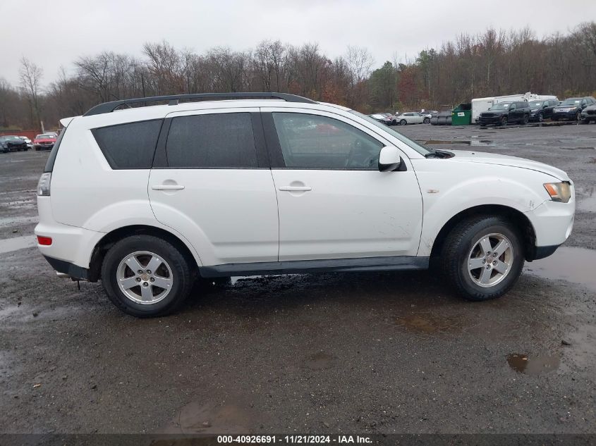 2010 Mitsubishi Outlander Es VIN: JA4AT2AW1AZ012742 Lot: 40926691