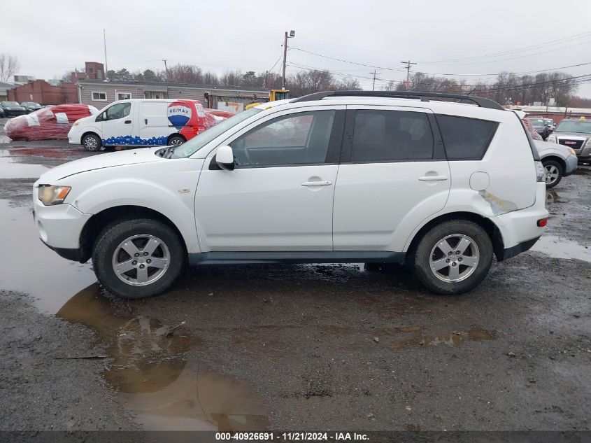 2010 Mitsubishi Outlander Es VIN: JA4AT2AW1AZ012742 Lot: 40926691