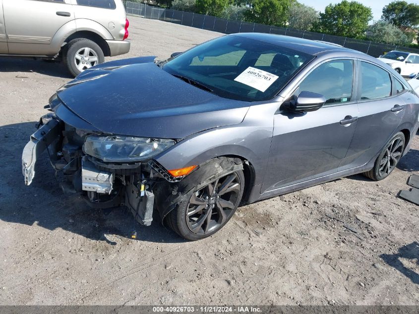 2019 Honda Civic Sport VIN: 2HGFC2F82KH570253 Lot: 40926703