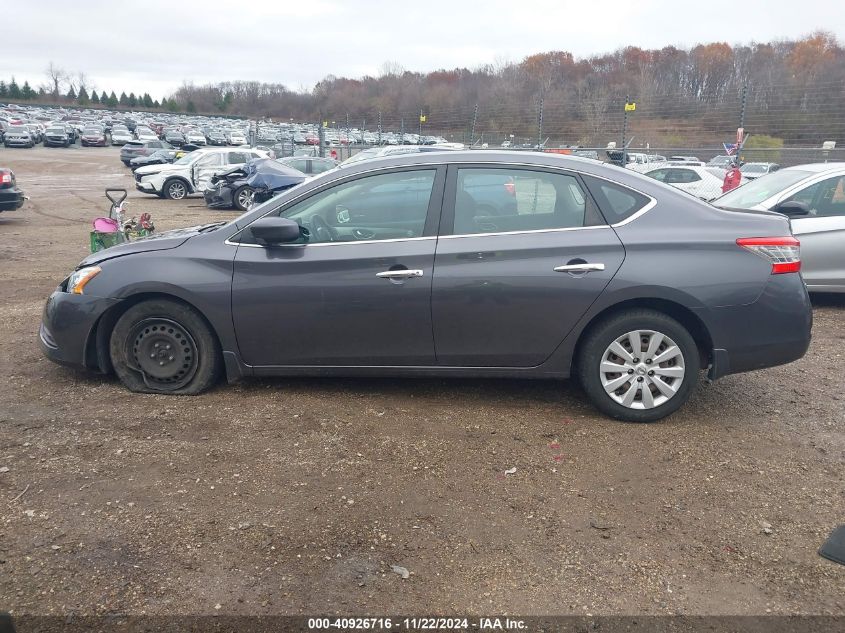 2015 Nissan Sentra Sv VIN: 3N1AB7AP1FY261769 Lot: 40926716