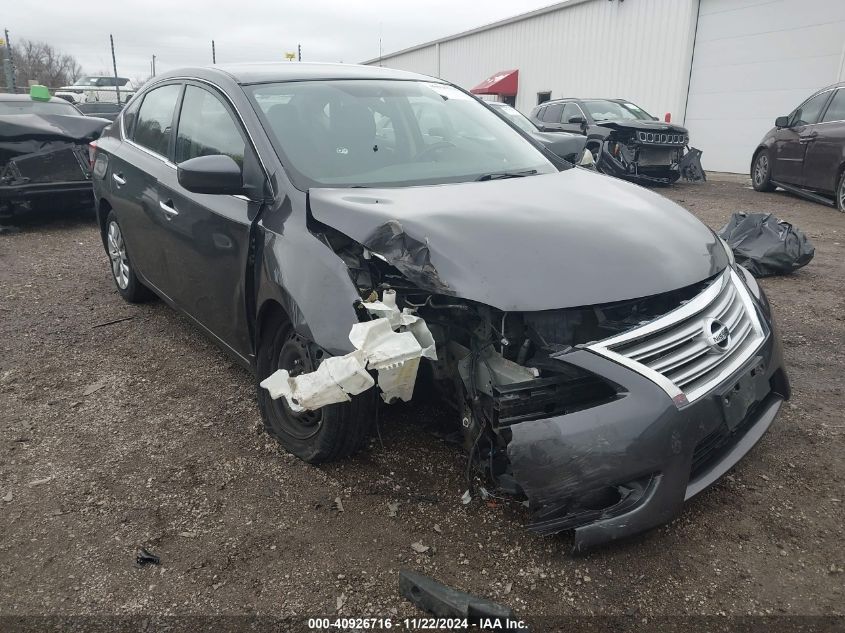 VIN 3N1AB7AP1FY261769 2015 Nissan Sentra, SV no.1