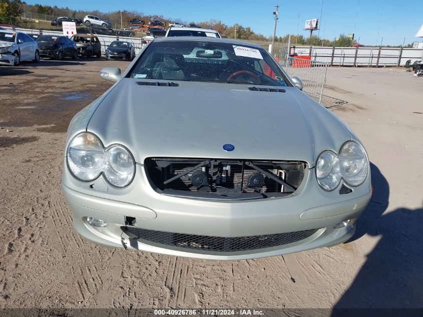 2003 Mercedes-Benz Sl 500 VIN: WDBSK75F03F009693 Lot: 40926786