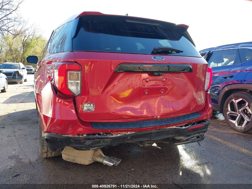 2022 Ford Explorer St VIN: 1FM5K8GC5NGA03789 Lot: 40926791